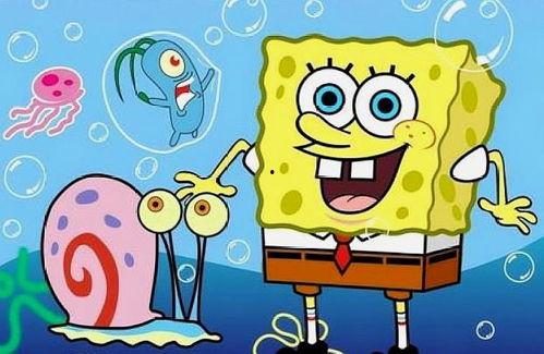 海绵宝宝吃小瓜鱼,拯救小瓜鱼危机