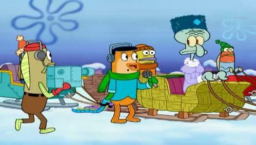 海绵宝宝吃小瓜鱼,拯救小瓜鱼危机